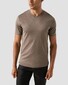 Eton Filo di Scozia Jersey T-Shirt Bruin