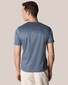 Eton Filo di Scozia Jersey T-Shirt Mid Blue
