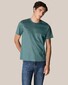 Eton Filo di Scozia Jersey T-Shirt Mid Green