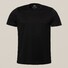 Eton Filo di Scozia Jersey T-Shirt Zwart Melange