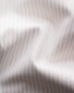 Eton Fine Basketweave Texture Signature Oxford Bengal Stripe Shirt Beige