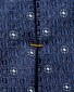 Eton Fine Fantasy Floral Structure Weave Silk Tie Navy