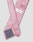 Eton Fine Fantasy Floral Structure Weave Silk Tie Pink