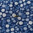 Eton Fine Floral Silk Das Blauw