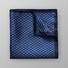 Eton Fine Geometric Pattern Pochet Donker Blauw