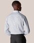 Eton Fine Geometric Pattern Signature Twill Shirt Grey