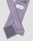 Eton Fine Geometric Vintage Fantasy Pattern Tie Purple