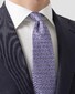 Eton Fine Geometric Vintage Fantasy Pattern Tie Purple