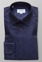 Eton Fine Herringbone Flannel Fine Twill Shirt Mid Blue