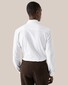 Eton Fine Herringbone Four-Way Stretch Shirt White
