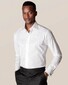 Eton Fine Jacquard Structure Shirt White