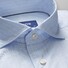 Eton Fine Line Lightweight Twill Overhemd Licht Blauw