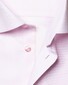 Eton Fine Melange Twill Overhemd Licht Roze