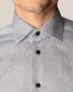 Eton Fine Melange Twill Shirt Dark Gray