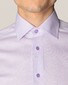 Eton Fine Melange Twill Shirt Light Purple