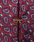 Eton Fine Micro Paisley Tie Red