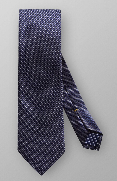 Eton Fine Pattern Tie Navy