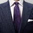 Eton Fine Pattern Tie Purple