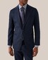 Eton Fine Piqué Check Mother of Pearl Buttons Overhemd Navy