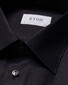 Eton Fine Piqué Weave Subtle Pin-Dot Mother of Pearl Buttons Overhemd Dark Navy