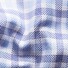 Eton Fine Satin Check Overhemd Midden Blauw