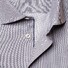 Eton Fine Stripe Cotton Tencel Stretch Twill Overhemd Navy