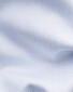 Eton Fine Stripe Cotton Twill Overhemd Licht Blauw