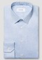 Eton Fine Stripe Extra Long Staple Cotton Signature Twill Overhemd Blauw