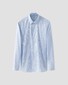 Eton Fine Stripe Extra Long Staple Cotton Signature Twill Shirt Blue