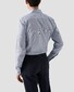 Eton Fine Stripe Signature Twill Cotton Shirt Dark Evening Blue