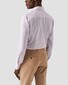 Eton Fine Stripe Signature Twill Cotton Shirt Pink