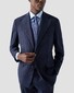 Eton Fine Stripe Signature Twill Extra Long Staple Cotton Overhemd Licht Blauw