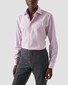 Eton Fine Stripe Signature Twill Overhemd Roze