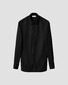 Eton Fine Striped Bib Evening Piqué Shirt Black