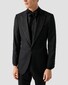 Eton Fine Striped Bib Evening Piqué Shirt Black