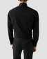 Eton Fine Striped Bib Evening Piqué Shirt Black