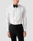 Eton Fine Striped Bib Evening Piqué Shirt White