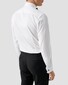 Eton Fine Striped Bib Evening Piqué Shirt White