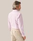 Eton Fine Striped Organic Cotton Signature Poplin Shirt Pink