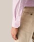 Eton Fine Striped Organic Cotton Signature Poplin Shirt Pink