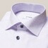Eton Fine Striped Twill Shirt Purple
