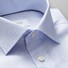Eton Fine-Structure Luxury Twill Shirt Light Blue