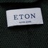 Eton Fine Structure Silk Das Donker Groen