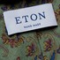 Eton Fine Stylish Paisley Tie Linden Green