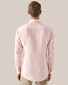 Eton Fine Textured Albini Linnen Wide Spread Collar Overhemd Licht Roze