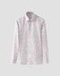 Eton Fine Tonal Floral Pattern Signature Twill Shirt Pink