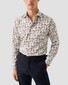 Eton Fine Twill Bold Detailed Fantasy Floral Pattern Shirt Multicolor