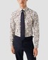 Eton Fine Twill Bold Detailed Fantasy Floral Pattern Shirt Multicolor