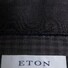 Eton Fine Twill Check Flannel Overhemd Licht Grijs Melange