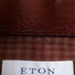 Eton Fine Twill Check Flannel Overhemd Roodroze